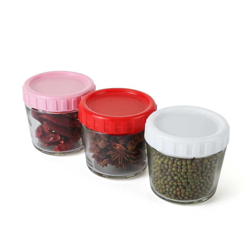glass storage jar